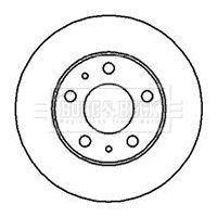 BORG & BECK Piduriketas BBD5112